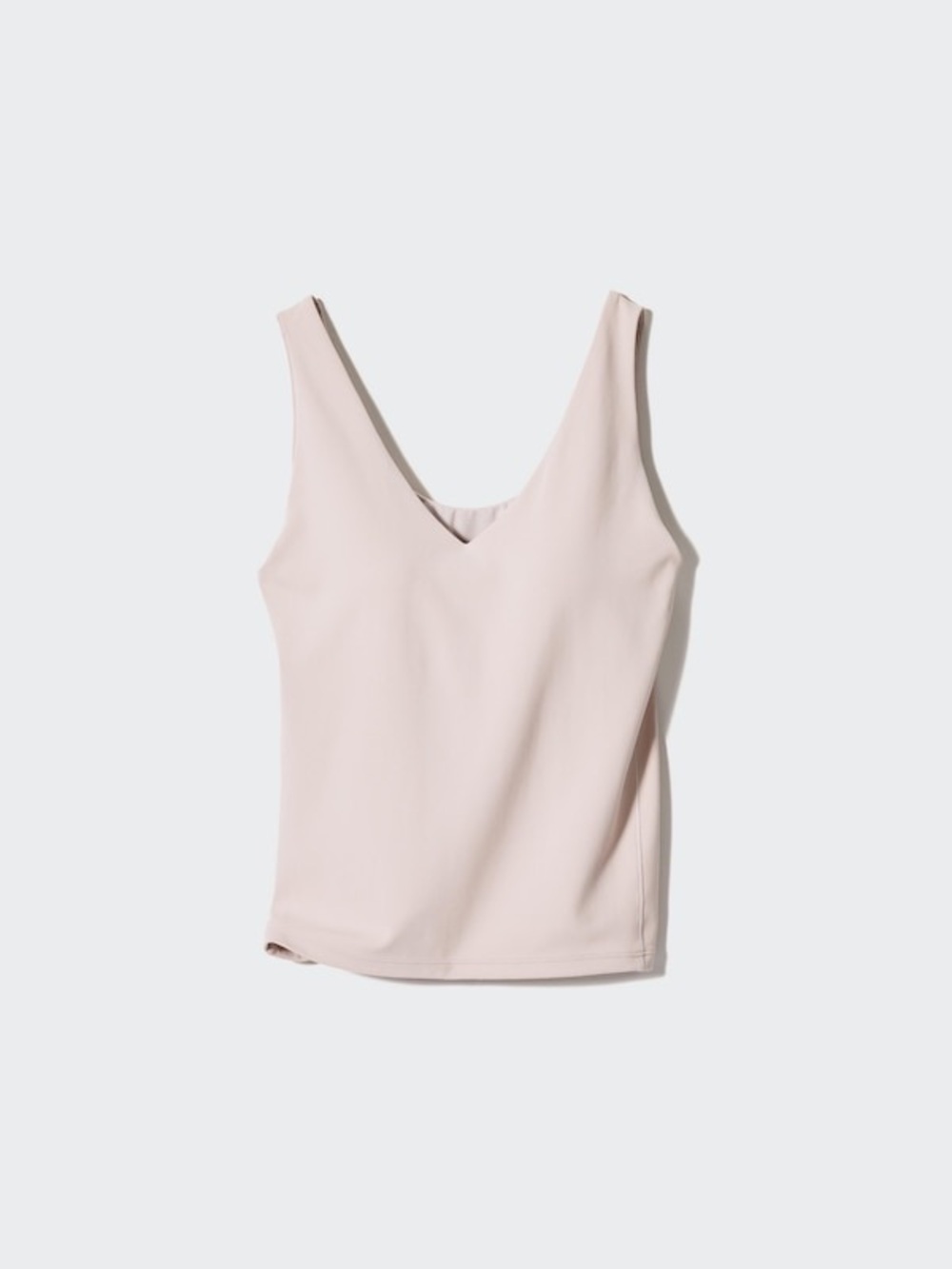 Uniqlo V-Neck Cropped Tank Top Size Large - Picture 2 of 6